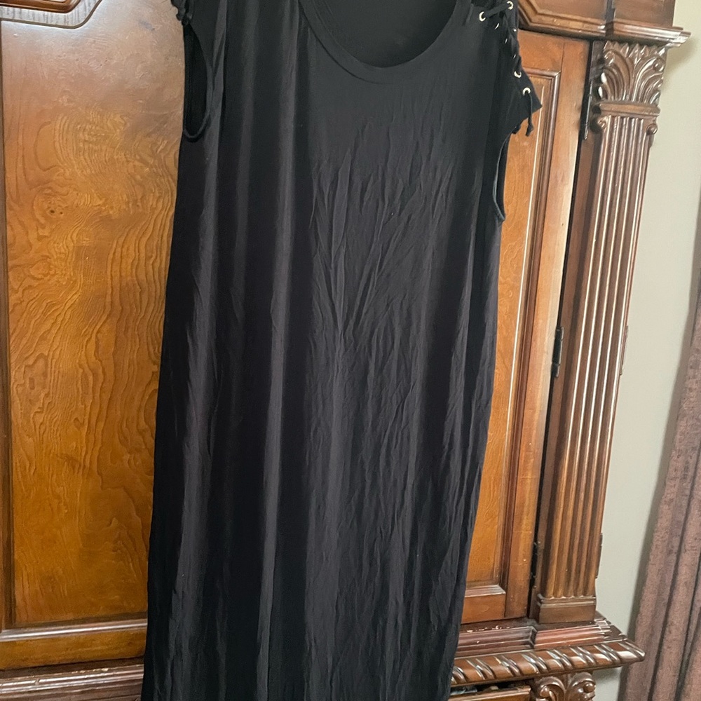 Long plain dress